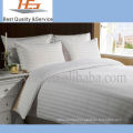 High Quality White Stripe Home Polyester Bedding For Home And Hotel